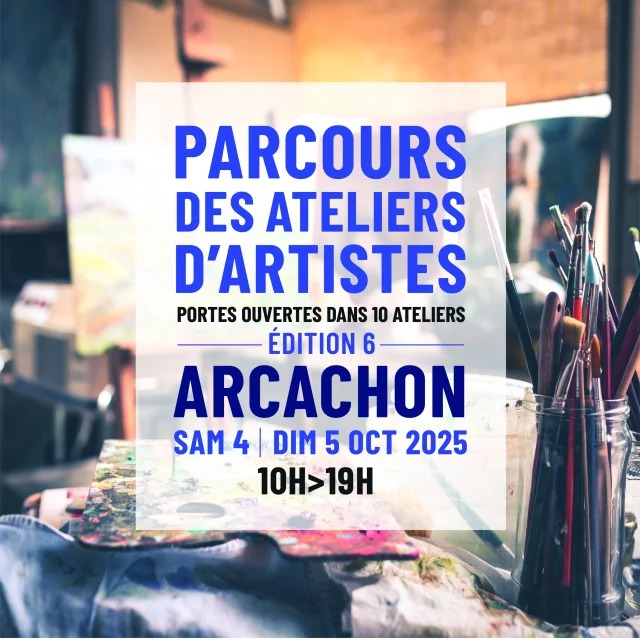 Parcours des Ateliers d’Artistes à Arcachon